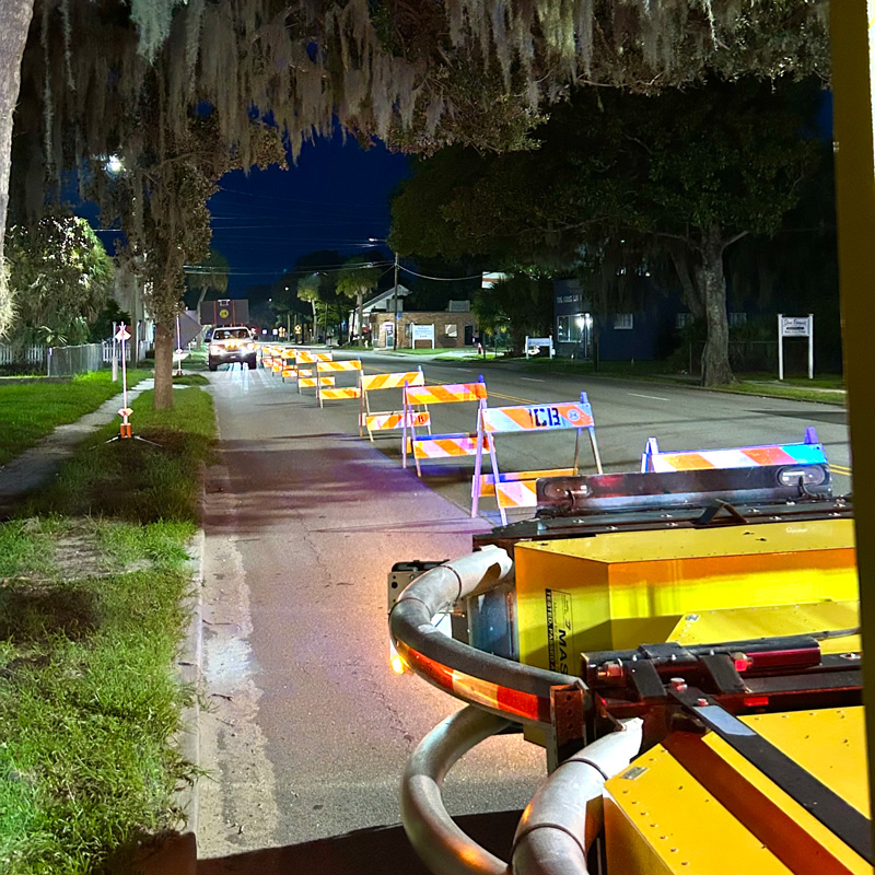 road blocks in the road